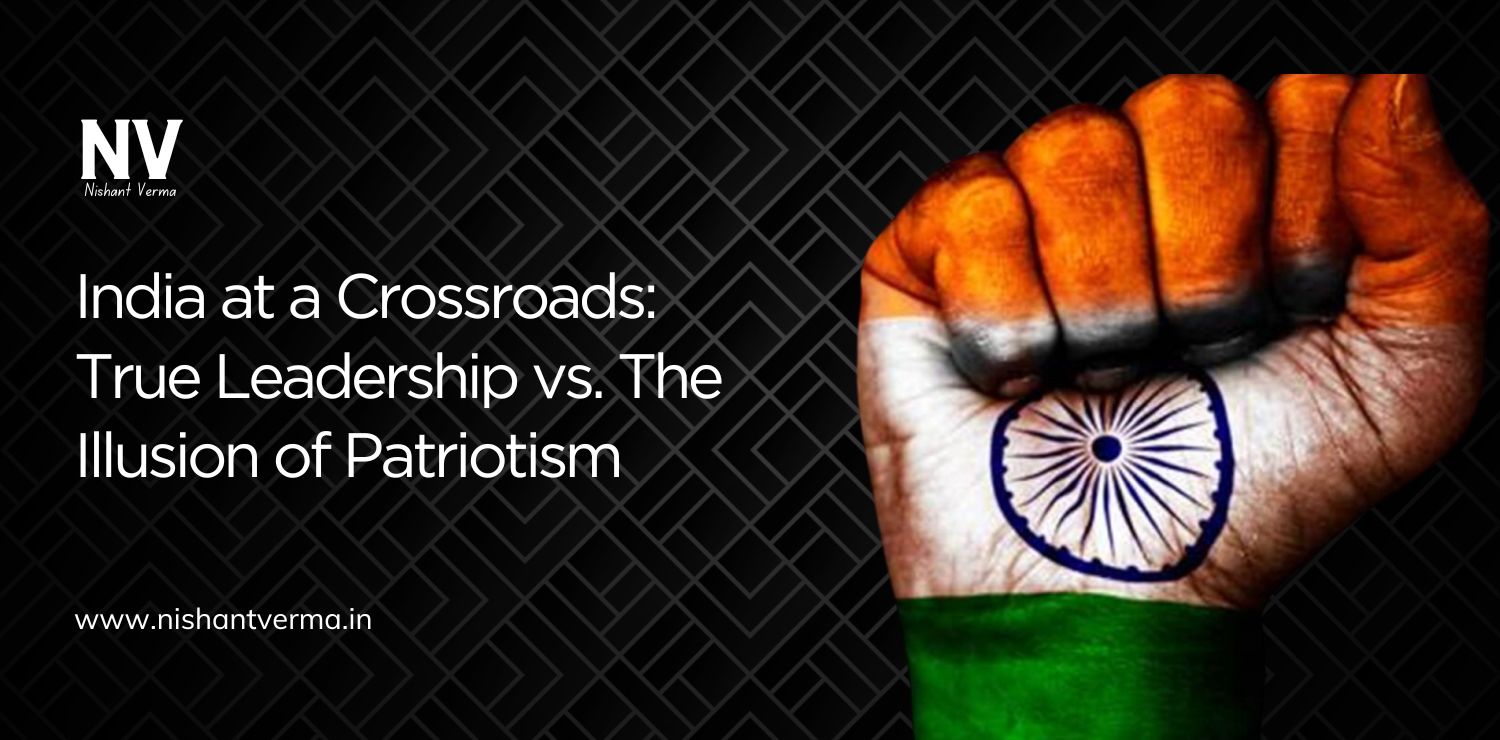 India at a Crossroads_ True Leadership vs. The Illusion of Patriotism - Nishant Verma