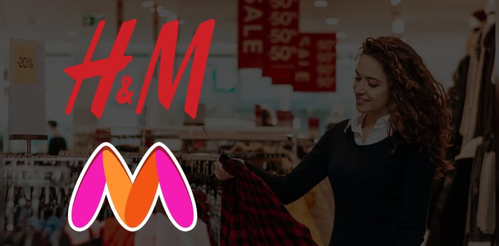 Myntra and h&m best sale