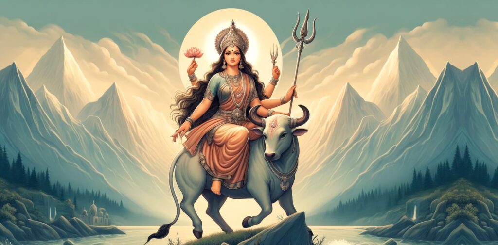 Celebrating-Day-1-of-Navratri-The-Power-of-Goddess-Shailputri-Who-is-Goddess-Shailaputri-Nishant-Verma