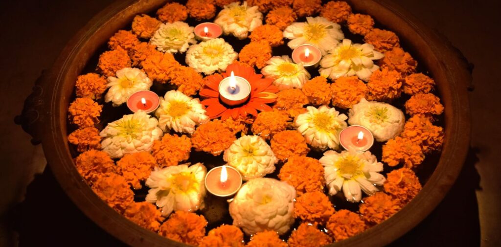 Traditional-Home-Decor-Ideas-for-Diwali-Floral-Decor-Bringing-Nature-Indoors-Nishant-Verma