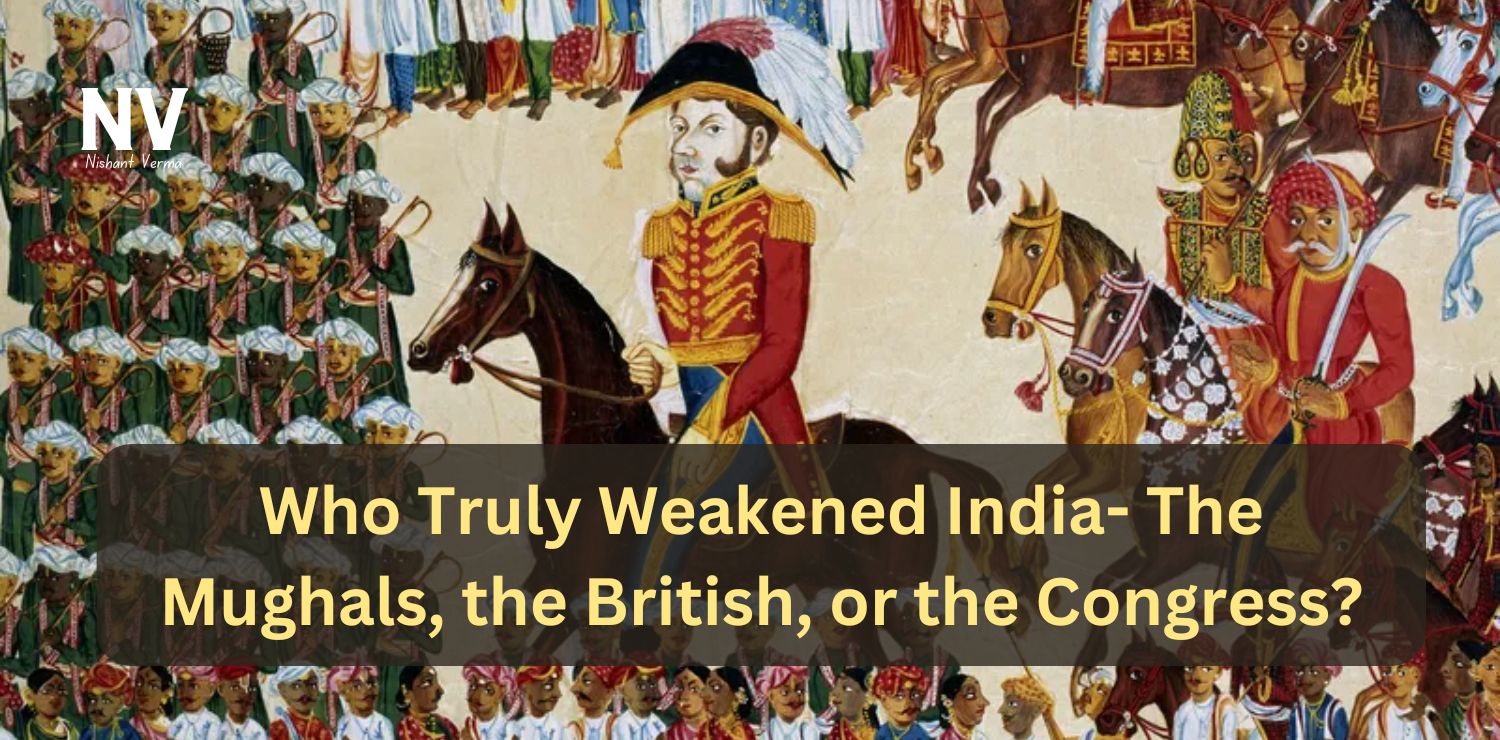 Who-Truly-Weakened-Indias-Traditional-Roots-The-Mughals-the-British-or-the-Congress-Nishant-Verma