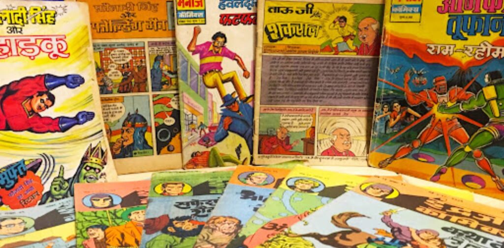 The-Vibrant-World-of-Indian-Comics-and-Graphic-Novels-Shaping-Contemporary-Culture-A-Brief-History-of-Indian-Comics