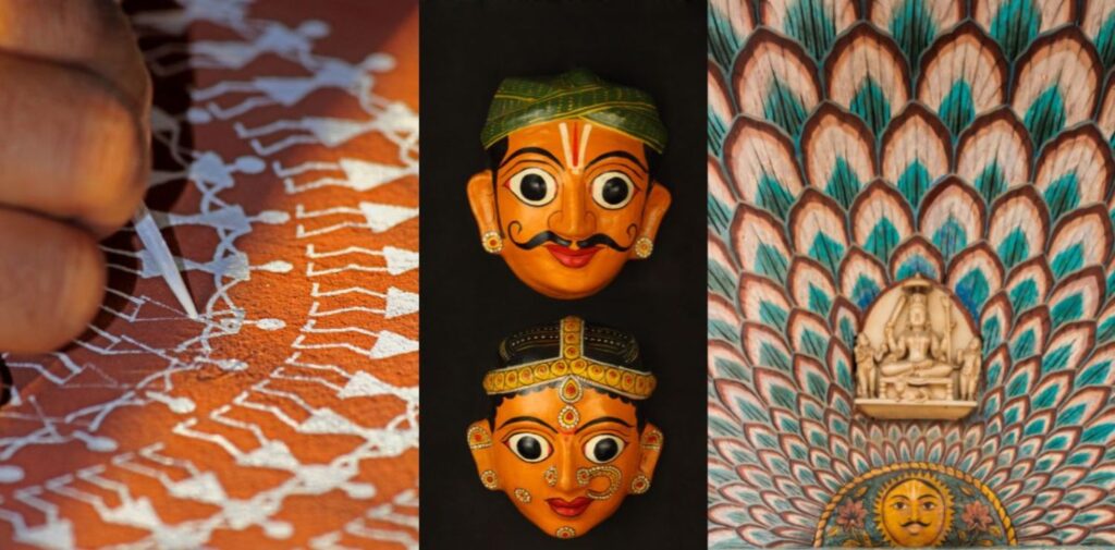 Indias-Cultural-Exports-How-Indian-Art-and-Fashion-are-Influencing-the-World-Indian-Art-A-Blend-of-Tradition-and-Modernity
