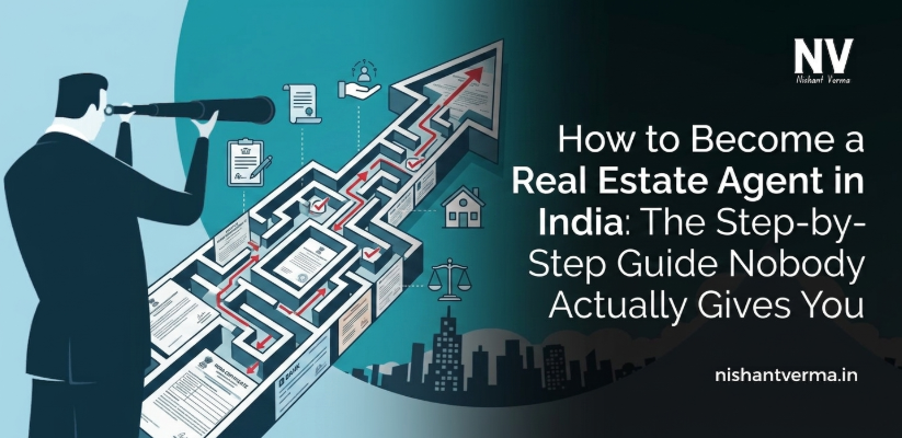 How to Become a Real Estate Agent in India: The Step-by-Step Guide Nobody Actually Gives You