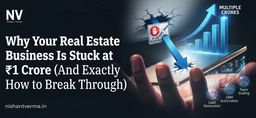 Real Estate Business Is Stuck at ₹1 Crore