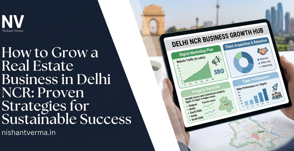 How to Grow a Real Estate Business in Delhi NCR