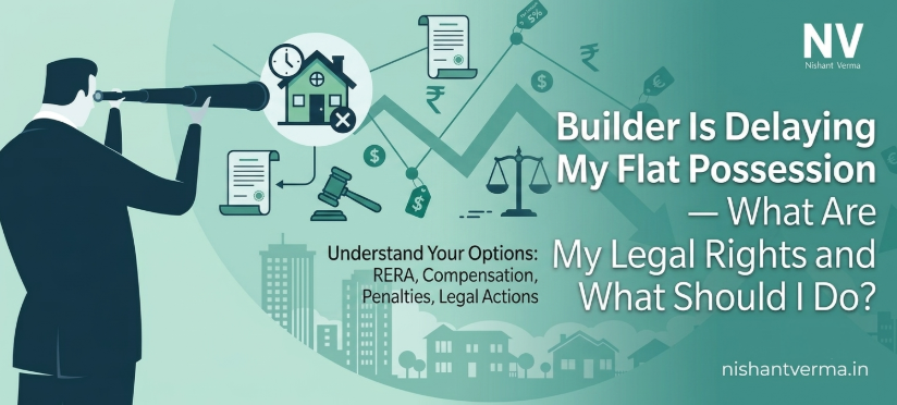 Builder Is Delaying My Flat Possession — What Are My Legal Rights and What Should I Do?