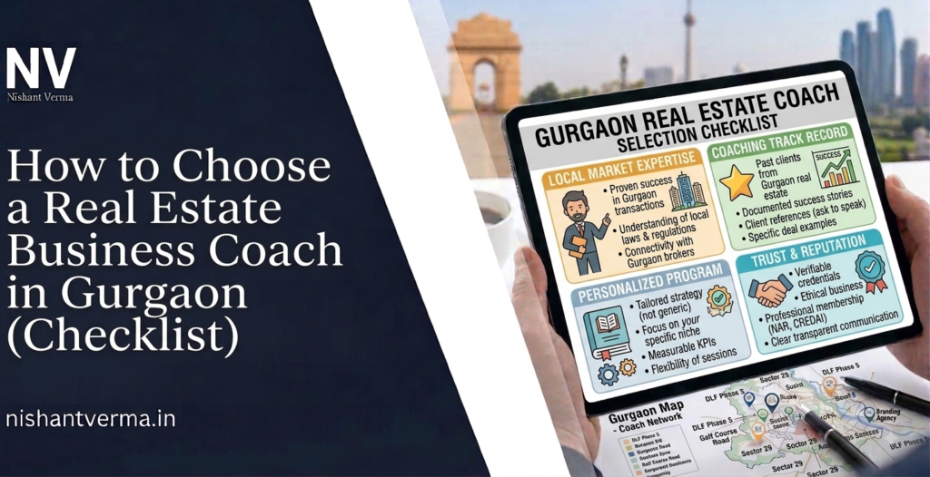 How to Choose a Real Estate Business Coach in Gurgaon (Checklist)